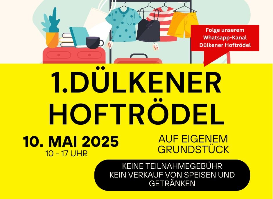 Dülken trödelt