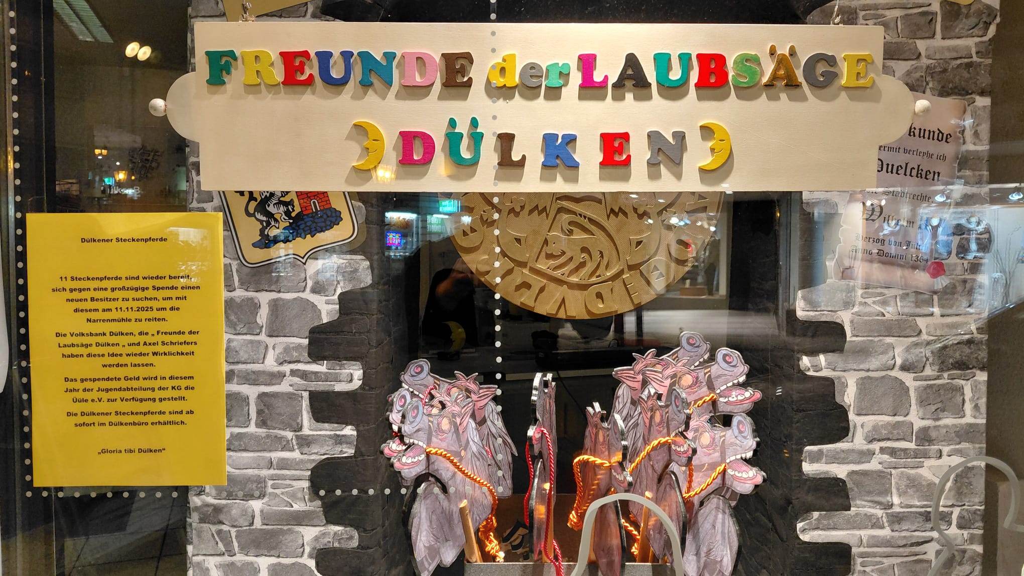 Mit Steckenpferden Gutes tun