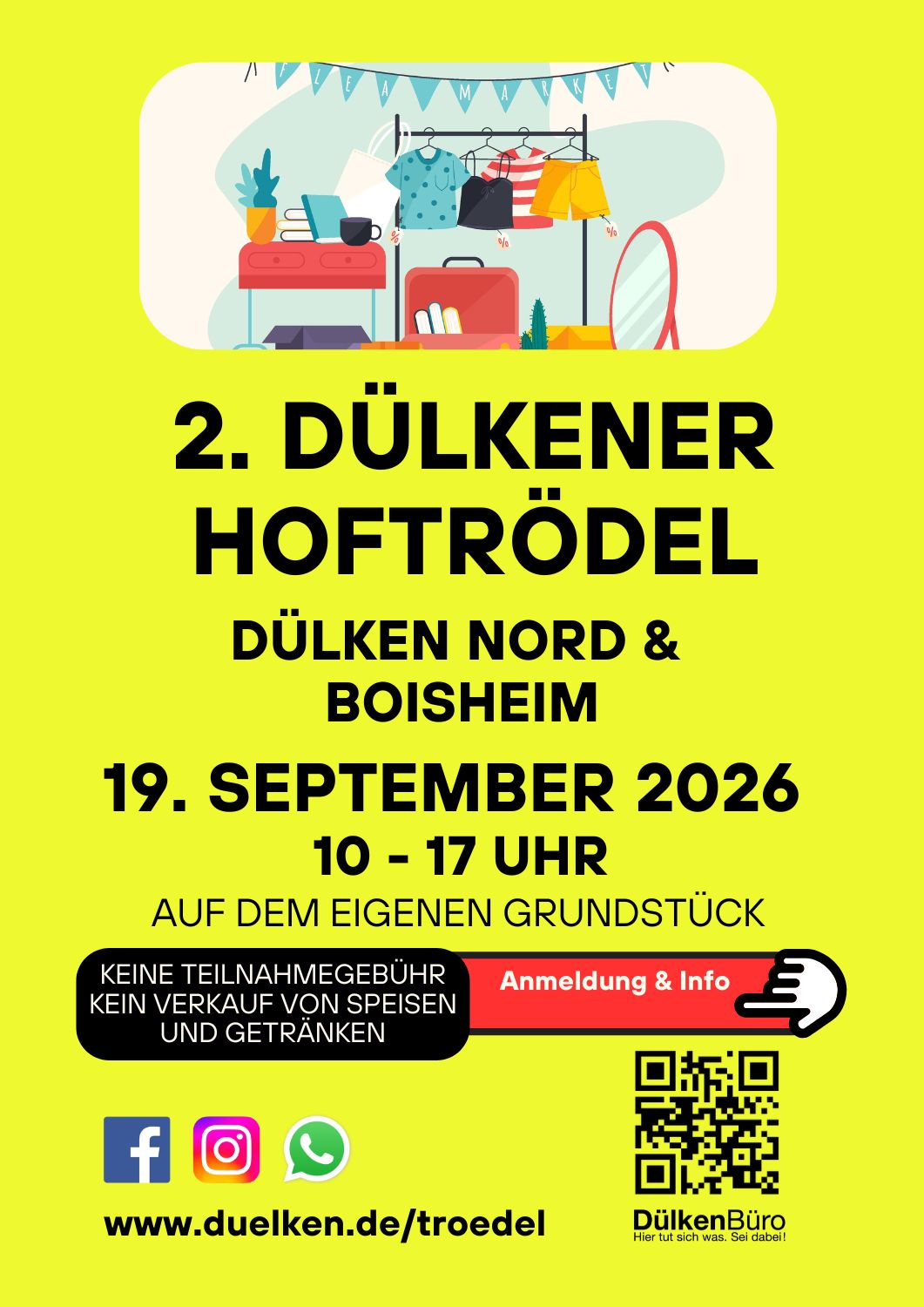 Dülken trödelt